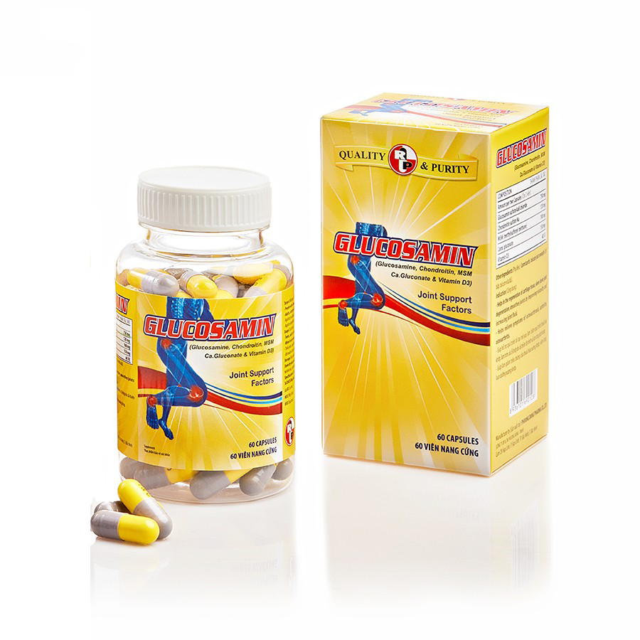 Glucosamin capsule Chai 60 viên - Viên uống xương khớp
